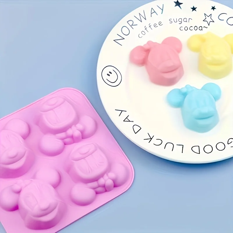 Soap Making Diy - 1pc Minnie cartoon mold, ideal for
