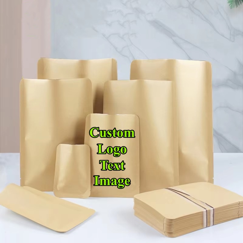 Kraft Soap Label - 200PCS Flat Kraft Paper Open Top