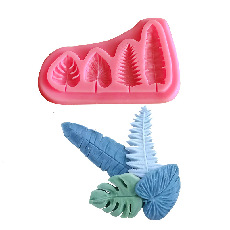 Soap Making Utensils - Palm Leaves And Turtle Leaf Silicone