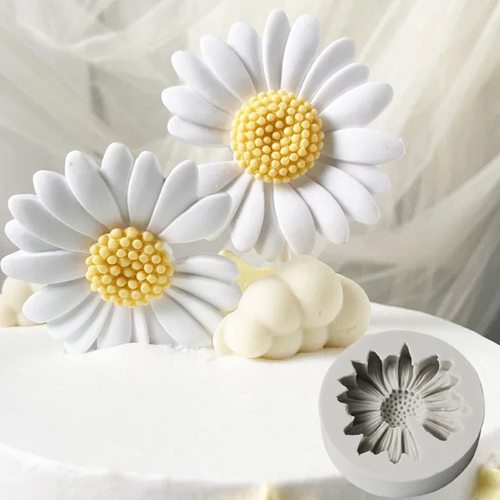 Soap Making Utensils - 3D Daisy Flower Mold Sun Flower