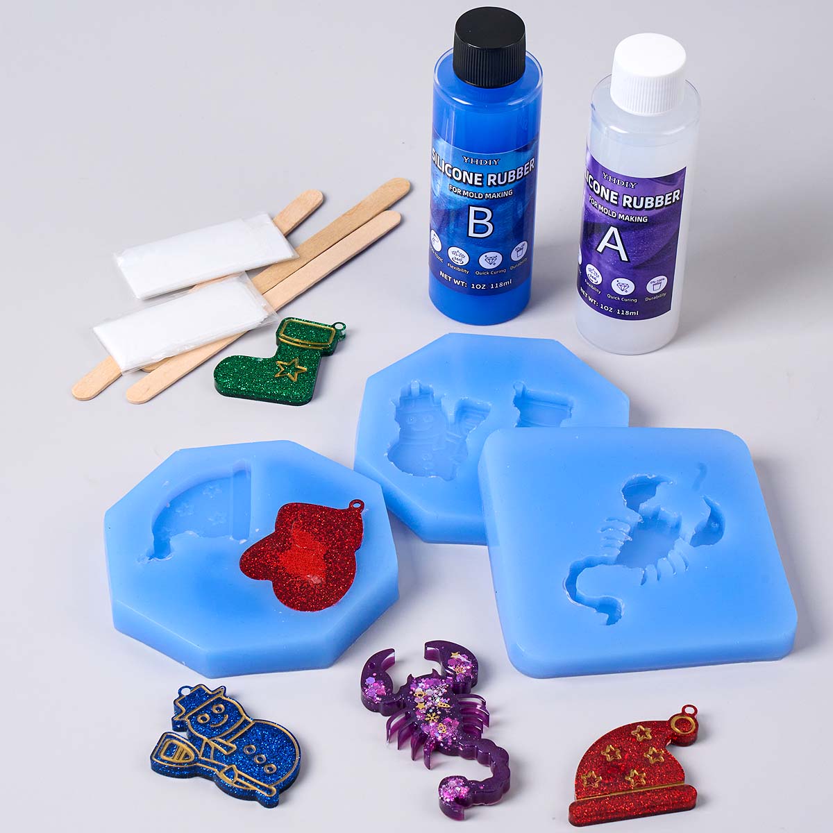 118ml/296ml Silicone Mold Maki - Soap Making Diy 评论和价格