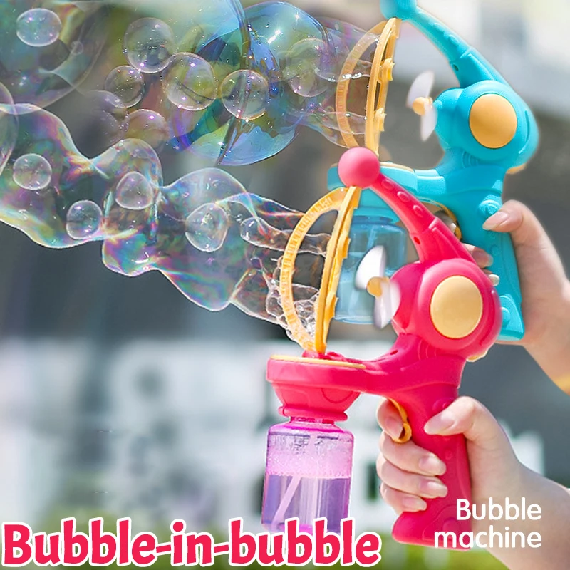 Automatic Bubble Gun Blowing E - Soap Making Machine At Home 评论和价格
