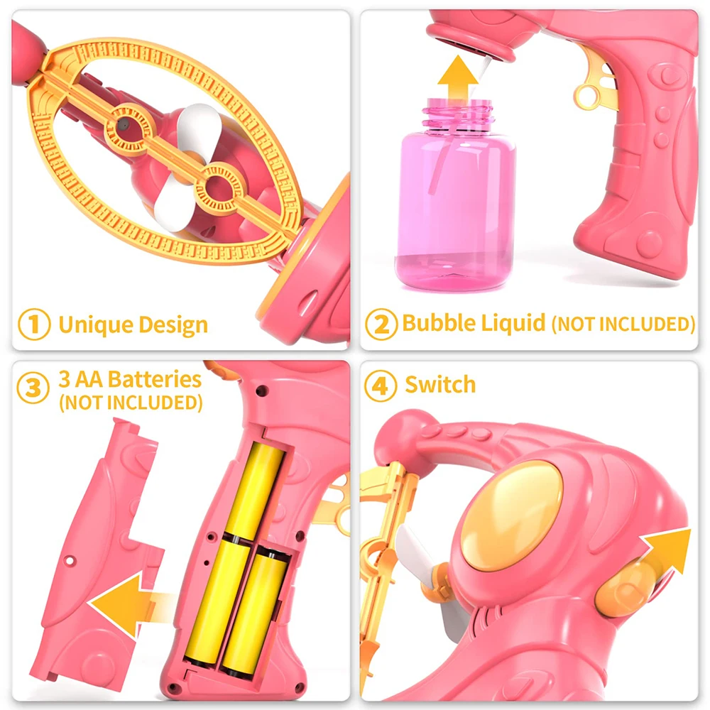 Automatic Bubble Gun Blowing E - Soap Making Machine At Home 评论和价格