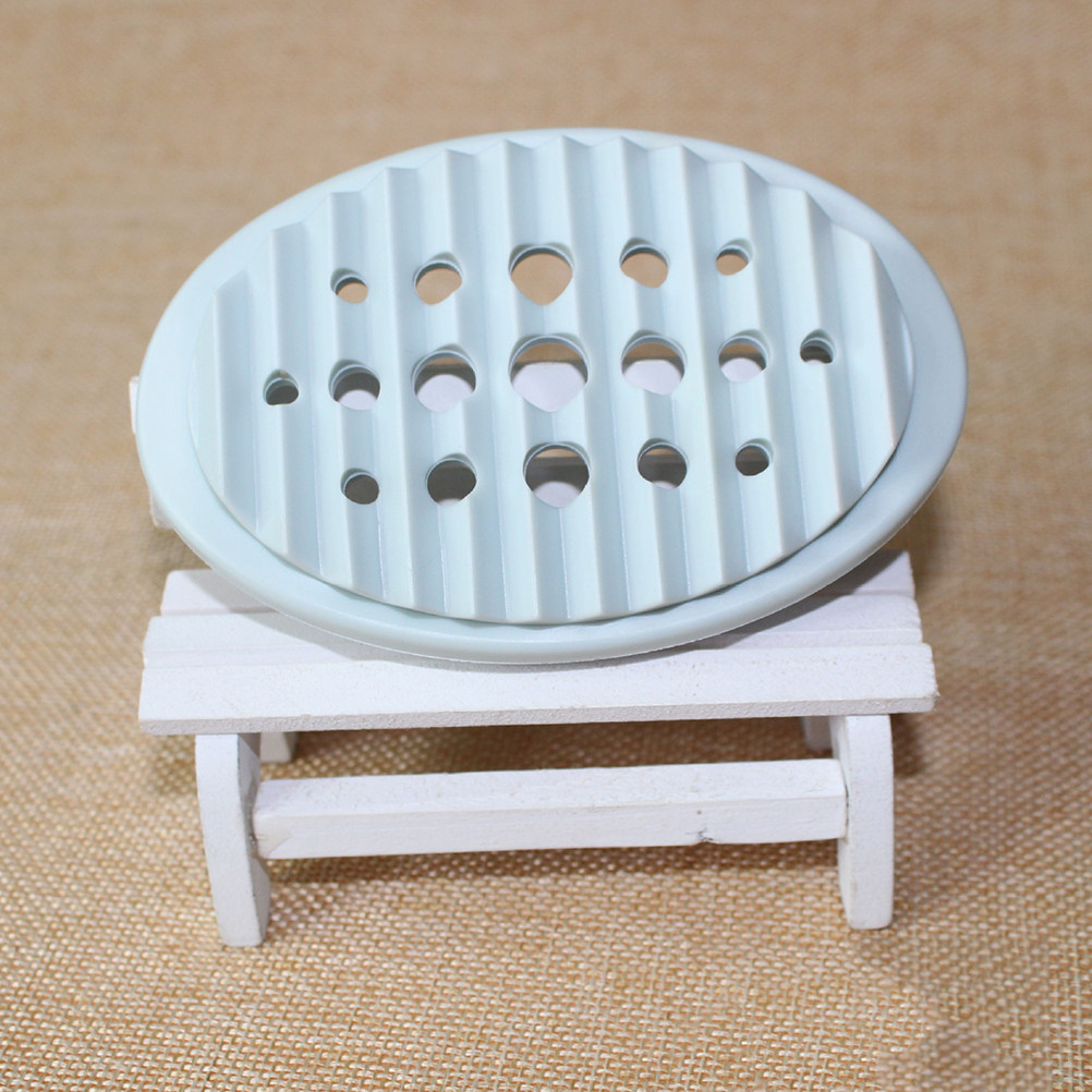 Silicone Soap Dish Oval Shape  - Soap Dish Draining 评论和价格