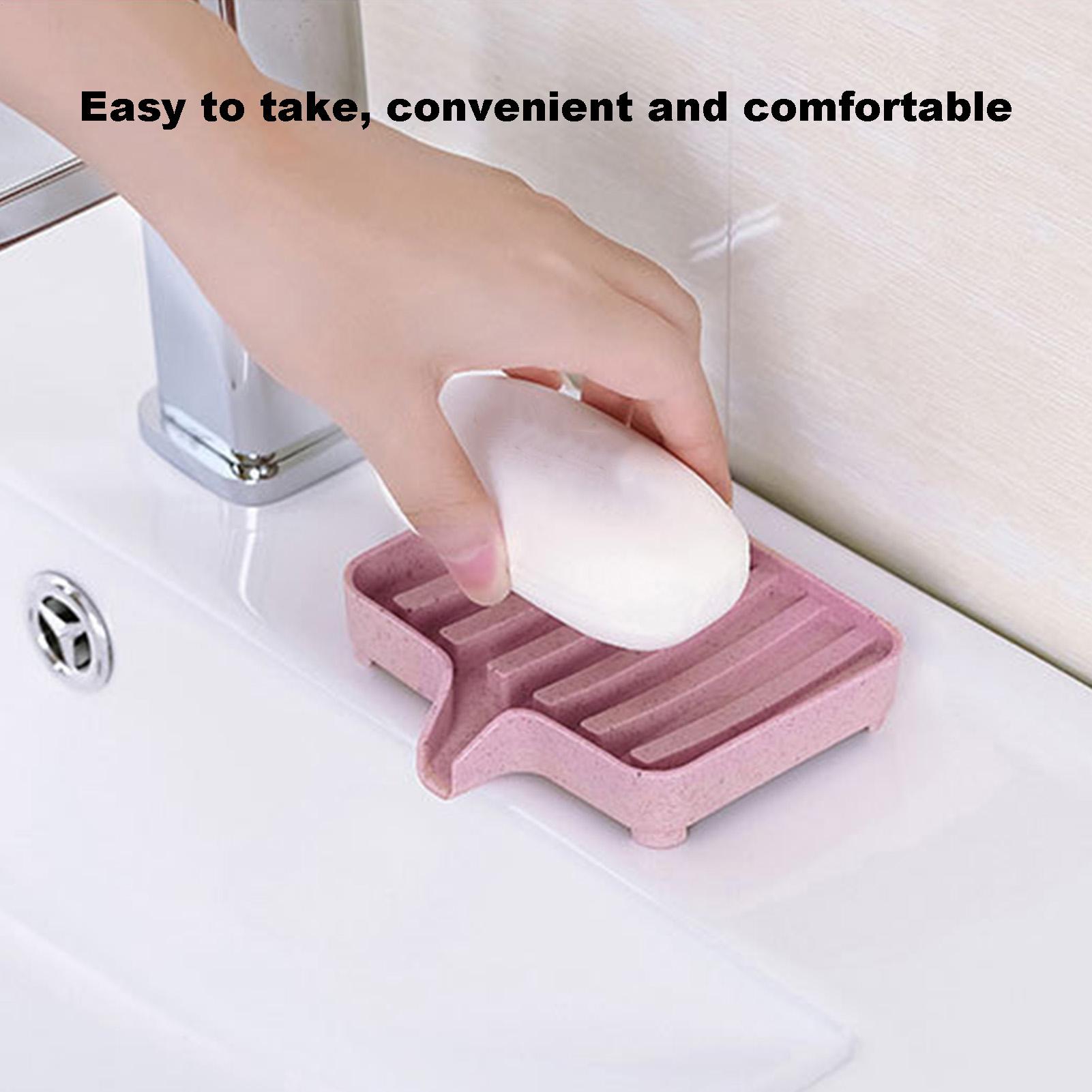 Soap Dish with Drain Soap Tray - Soap Dish Draining 评论和价格