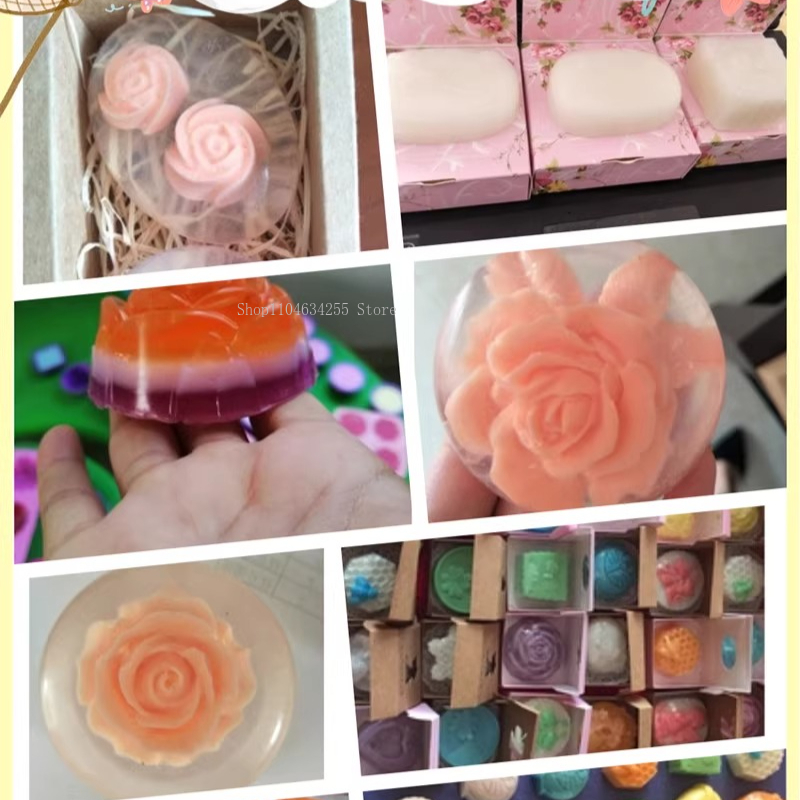 500g/bag Transparent/milky Whi - Soap Making Diy 评论和价格