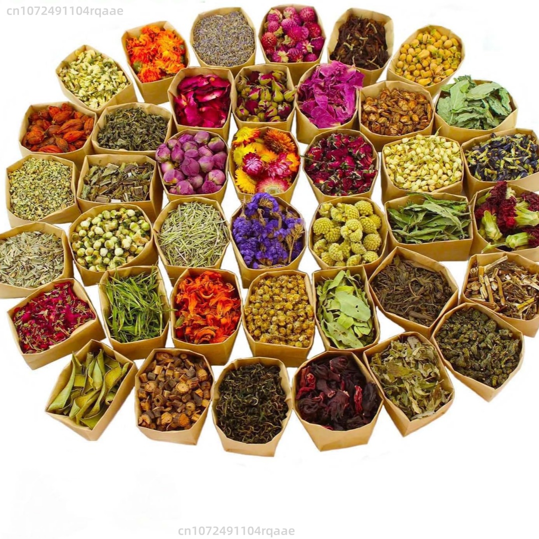 30 Bags Natural Dried Flowers  - Soap Making Kit Organic 评论和价格
