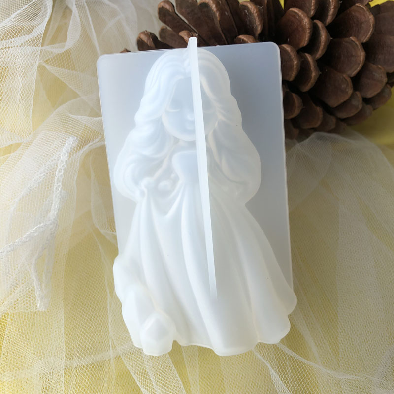 3D Cute Princess Silicone Cand - Soap Making Diy 评论和价格