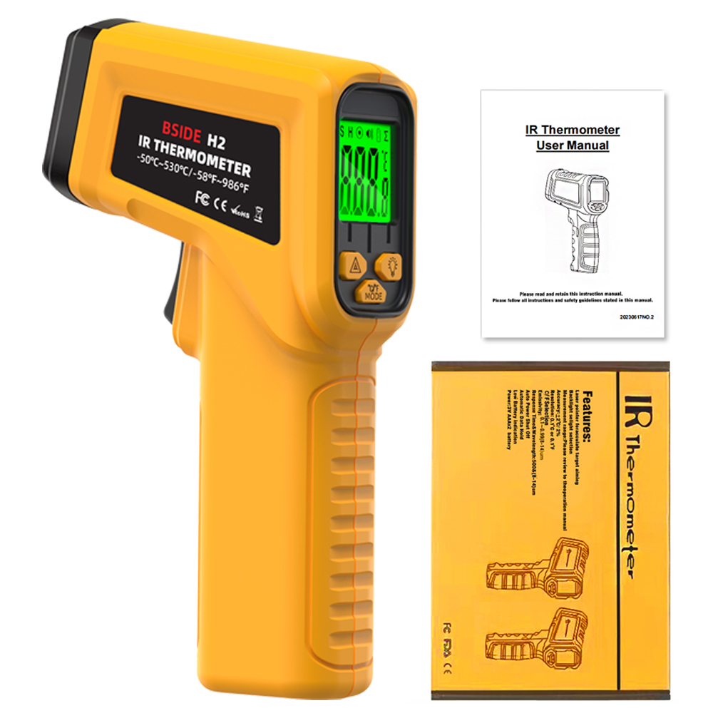 BSIDE Infrared Thermometer H2  - Soap Making Thermometer 评论和价格