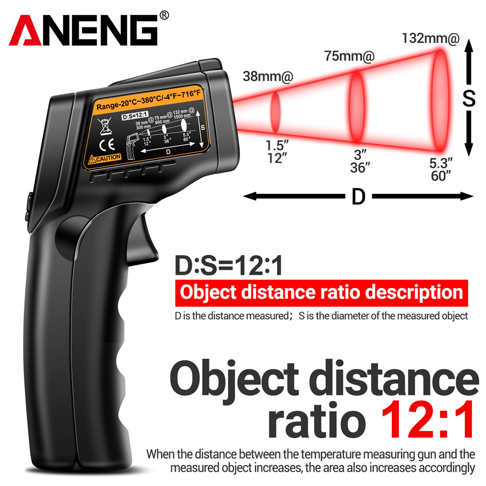 Infrared Laser Temperature Gun - Soap Making Thermometer 评论和价格