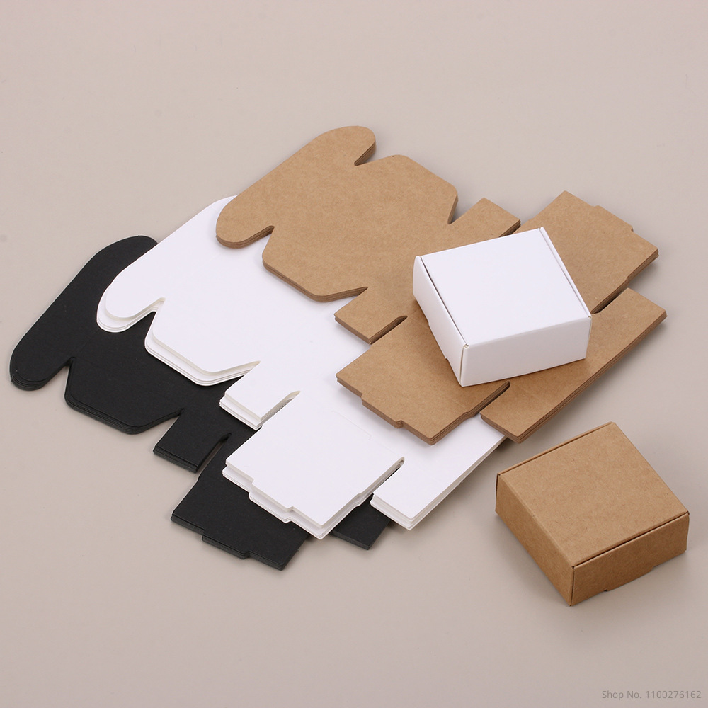 50pcs / Kraft Carton Black Whi - Kraft Soap Label 评论和价格