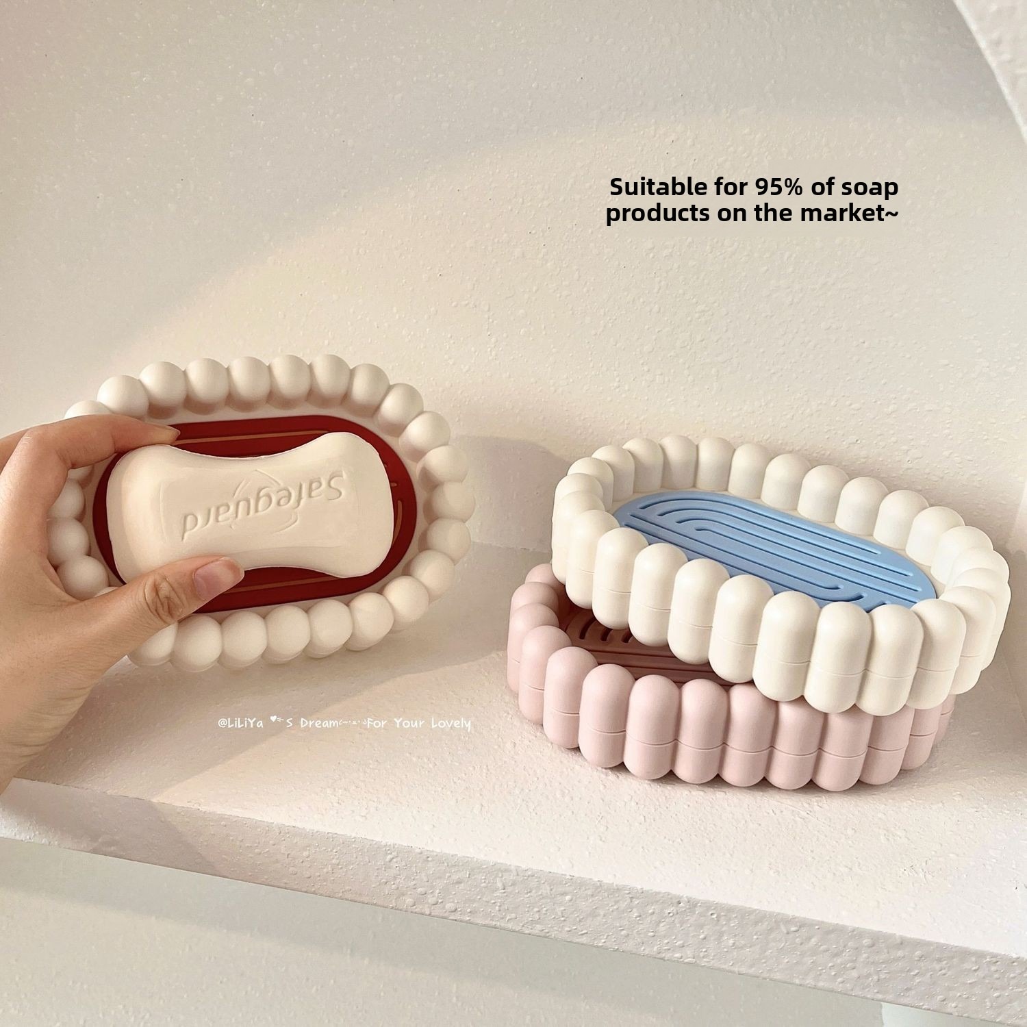 Bathroom Soap Box Plastic Soap - Soap Dish Draining 评论和价格