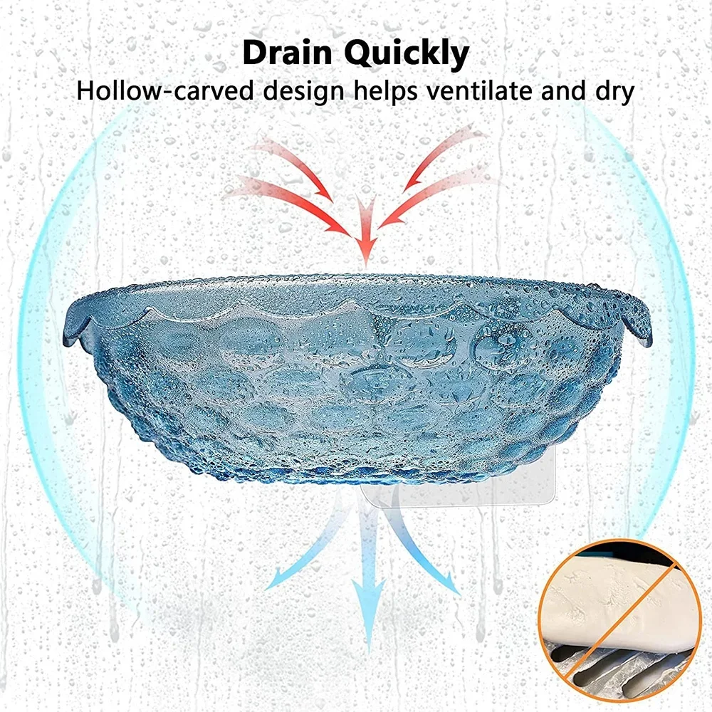 Soap Holder Adhesive Soap Dish - Soap Dish Draining 评论和价格