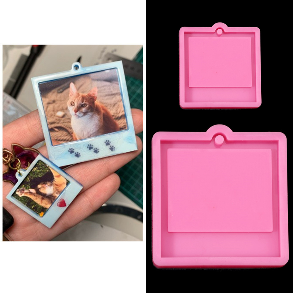 Photo Frame Epoxy Resin Keycha - Soap Making Diy 评论和价格