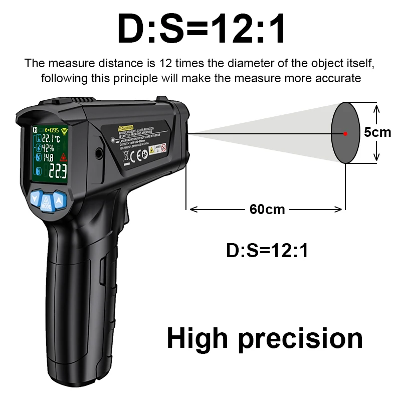 IR02 Series -50~800℃ Digital T - Soap Making Thermometer 评论和价格
