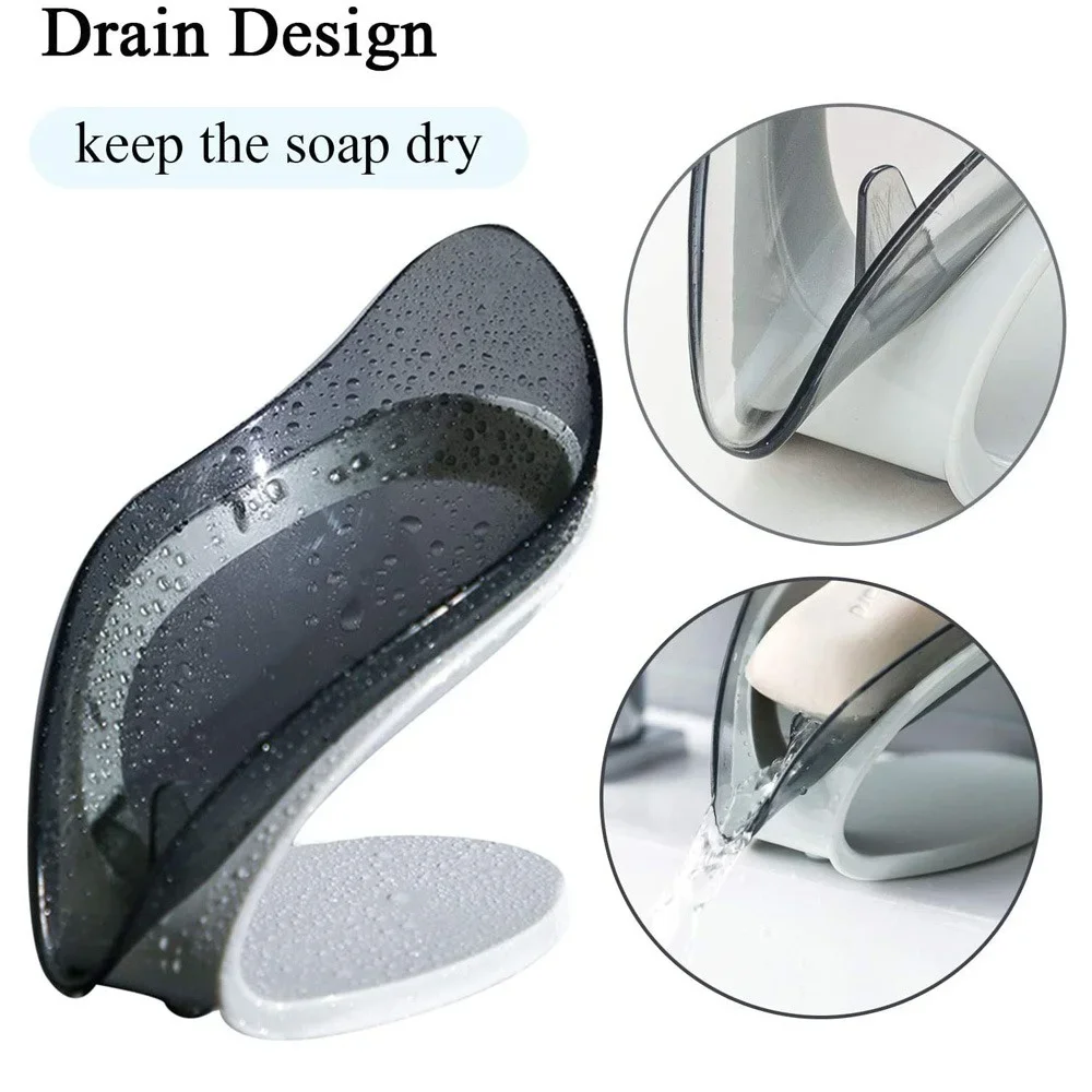 Leaf Soap Dish With Powerful S - Soap Dish Draining 评论和价格