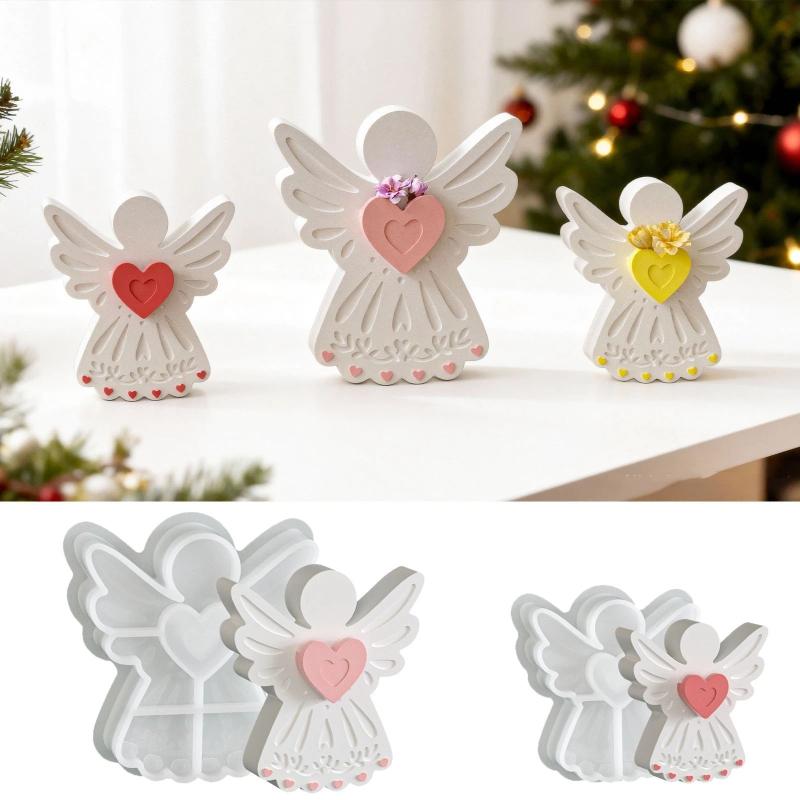 Love Angel Gypsum Mold Candle  - Soap Making Utensils 评论和价格