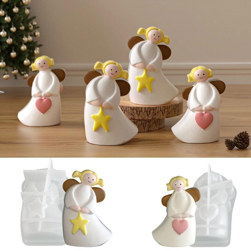 Love Angel Gypsum Mold Candle  - Soap Making Utensils 评论和价格