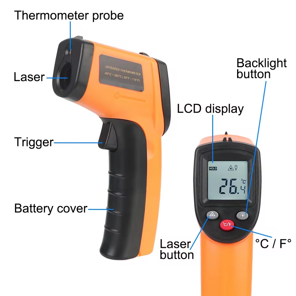 New T600 T600A Digital Infrare - Soap Making Thermometer 评论和价格