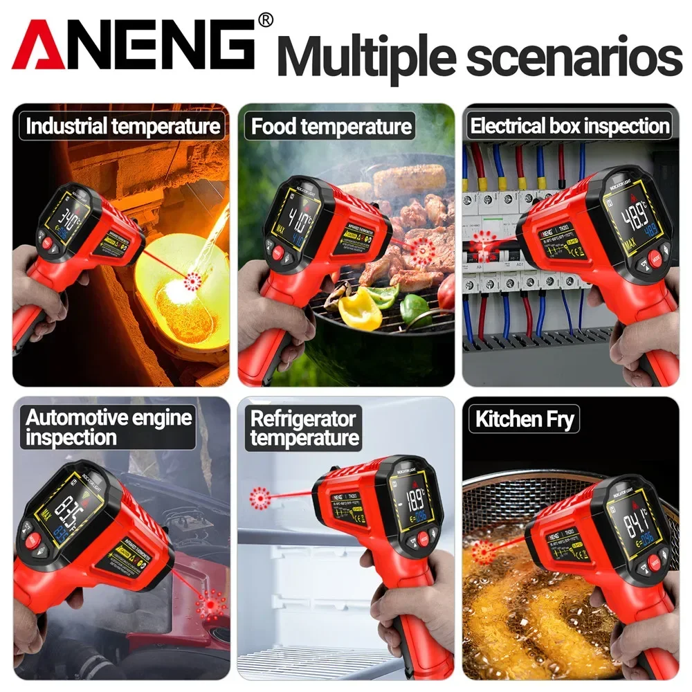 Infrared Thermometer TH203 Adj - Soap Making Thermometer 评论和价格