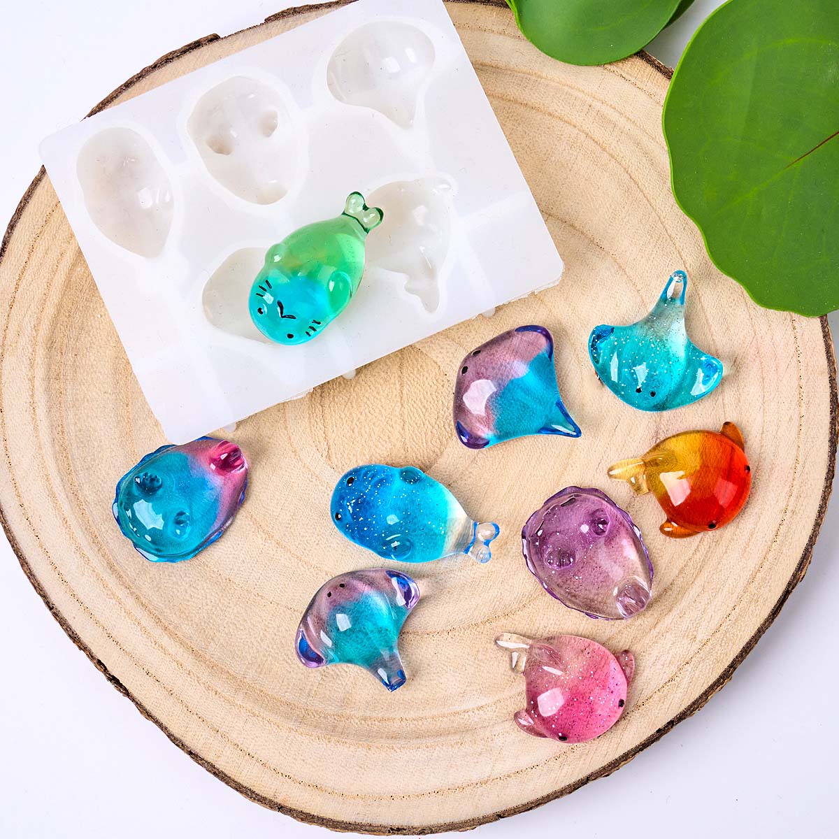3D Healing Kawaii Manta Ray Wh - Soap Making Diy 评论和价格
