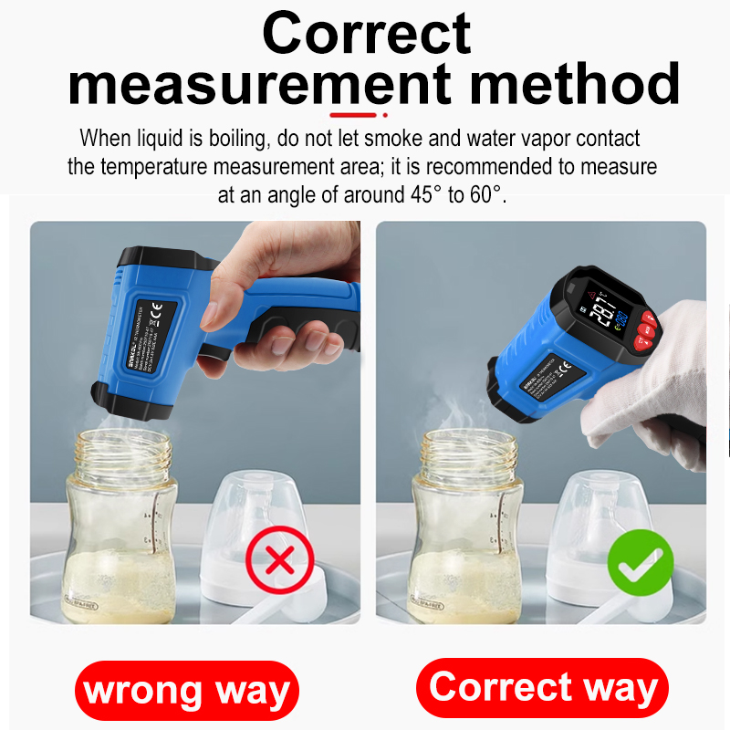 Infrared Non-Contact Digital T - Soap Making Thermometer 评论和价格