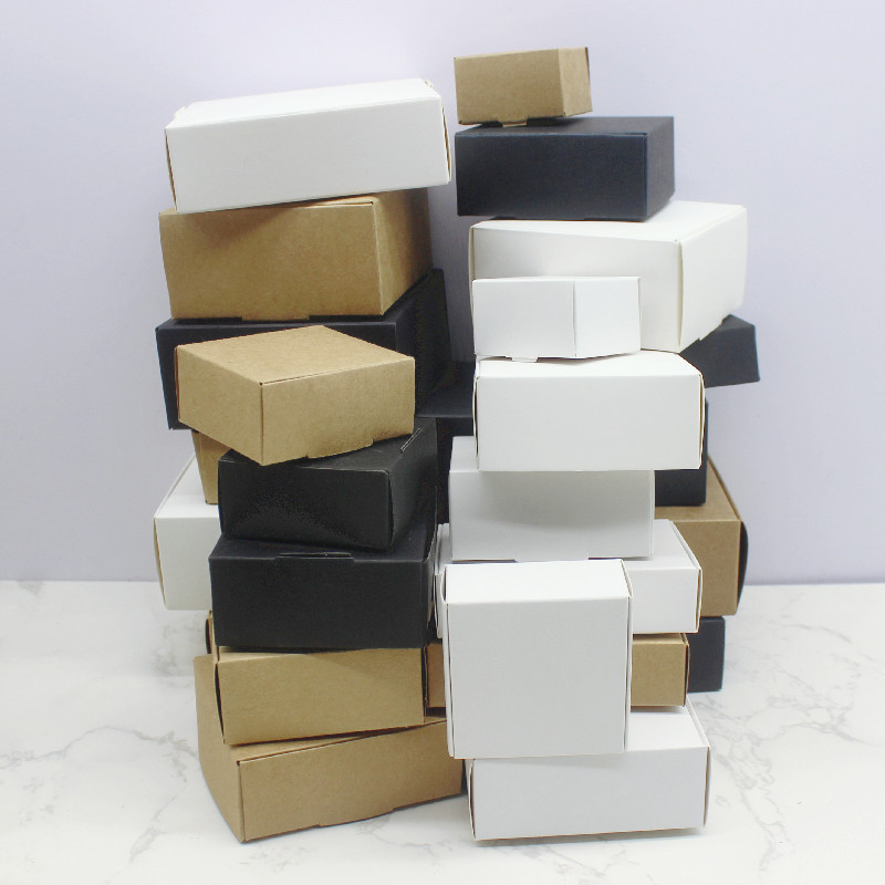 Multi Size 10Pcs Square White/ - Kraft Soap Label 评论和价格