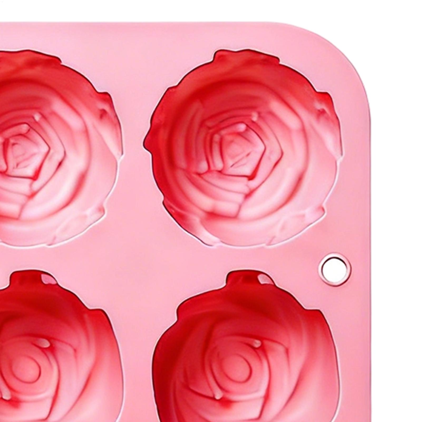 8 Holes Rose Flower Silicone M - Soap Making Diy 评论和价格