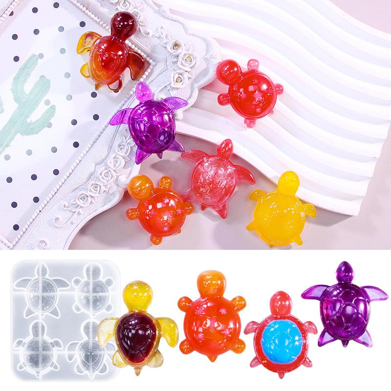 Four Turtles Plaster Silicone  - Soap Making Utensils 评论和价格