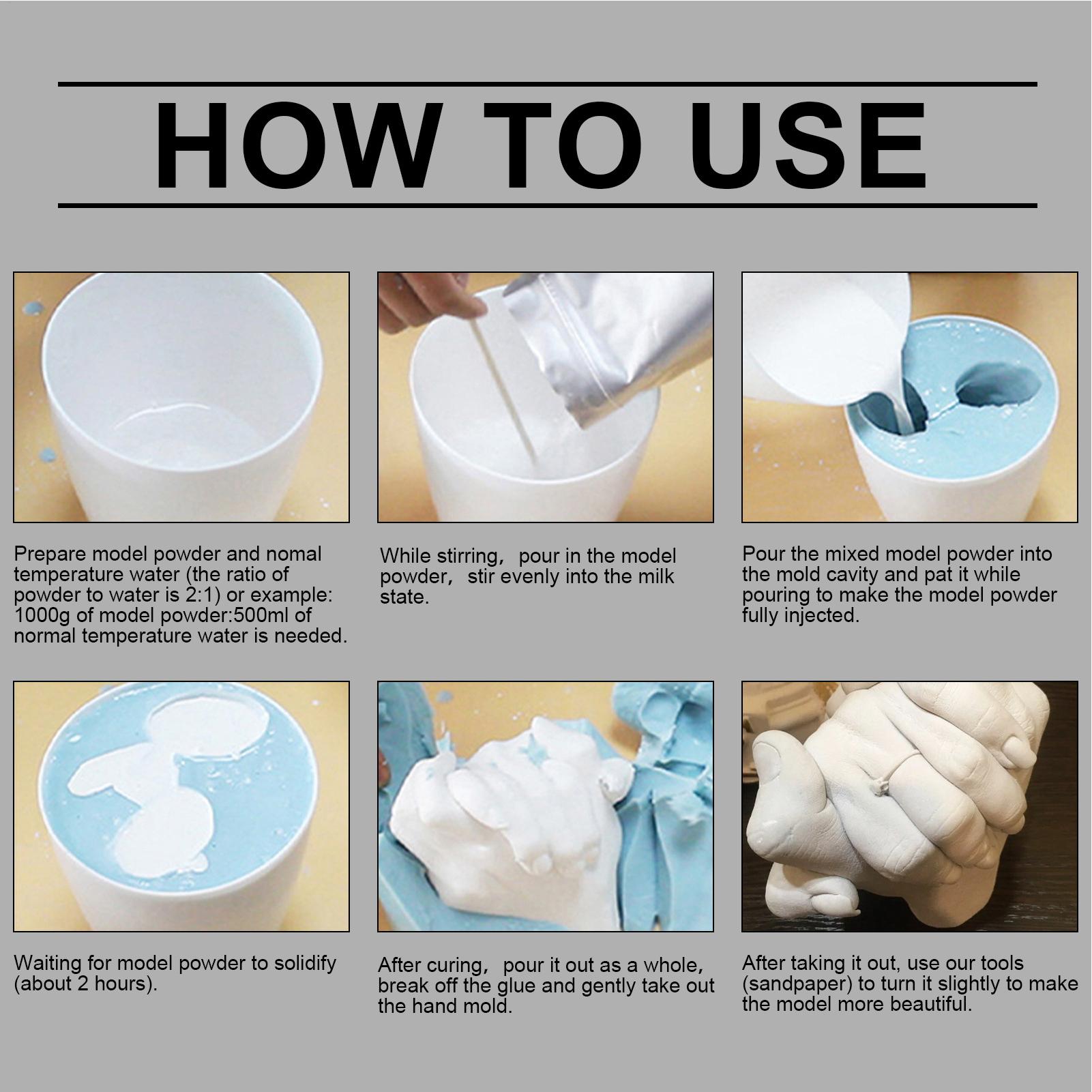 Baby Hand And Foot Casting Kit - Soap Making Diy 评论和价格