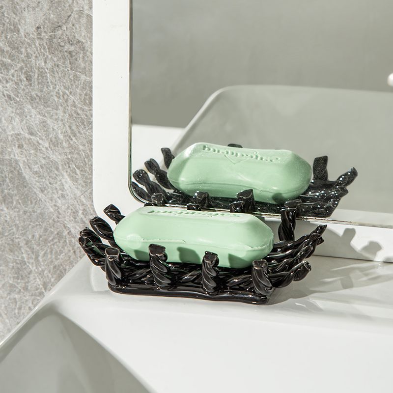 Hollow-out Ceramic Soap Box, H - Soap Dish Draining 评论和价格