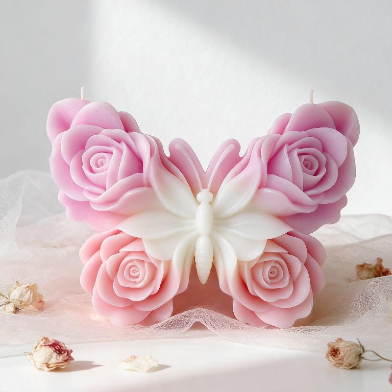 DIY Rose Butterfly Form Silico - Soap Making Diy 评论和价格