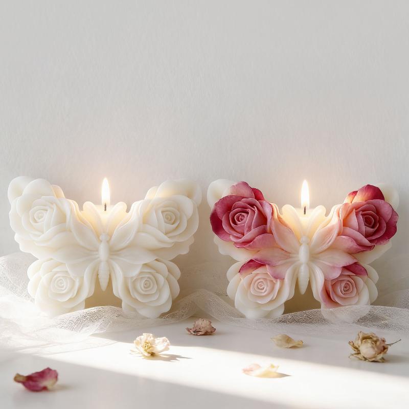 DIY Rose Butterfly Form Silico - Soap Making Diy 评论和价格