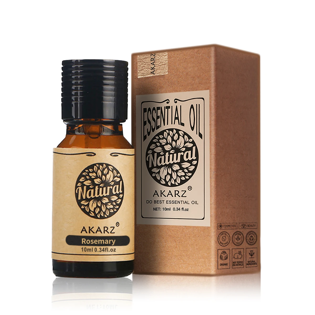 AKARZ Rosemary Essential Oil N - Castor Oil Soap 评论和价格
