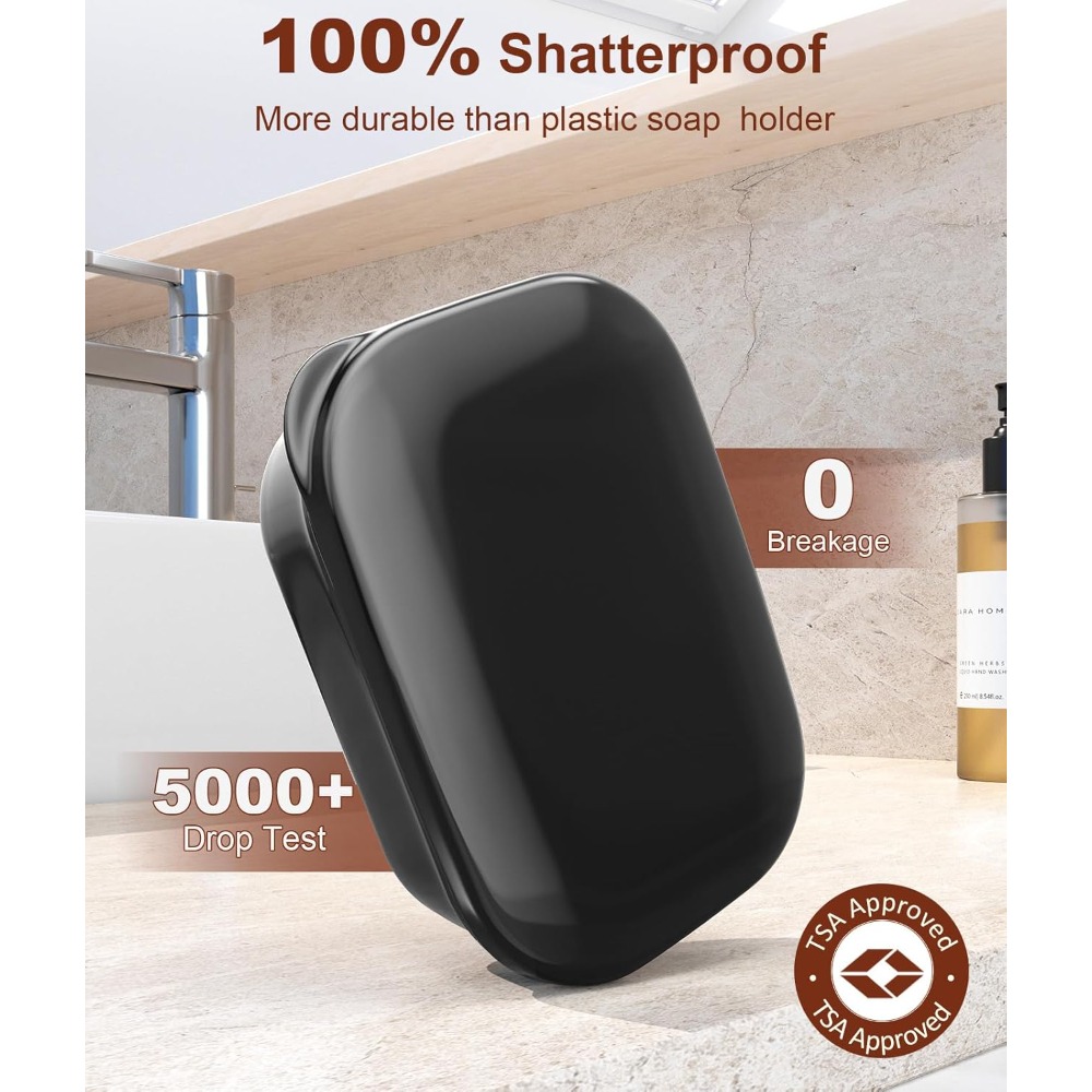 Leakproof Soap Dish Container  - Soap Dish Draining 评论和价格