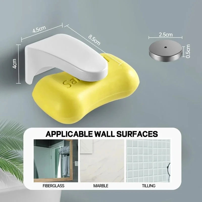 Magnetic Soap Holder Soap Box  - Soap Dish Draining 评论和价格